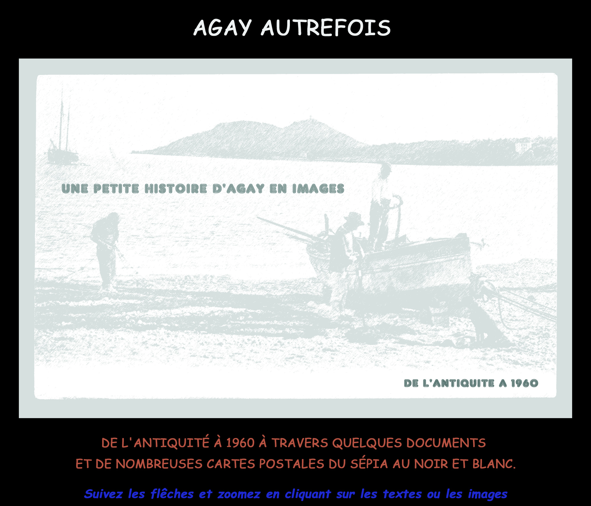 La baie d'Agay en 1913