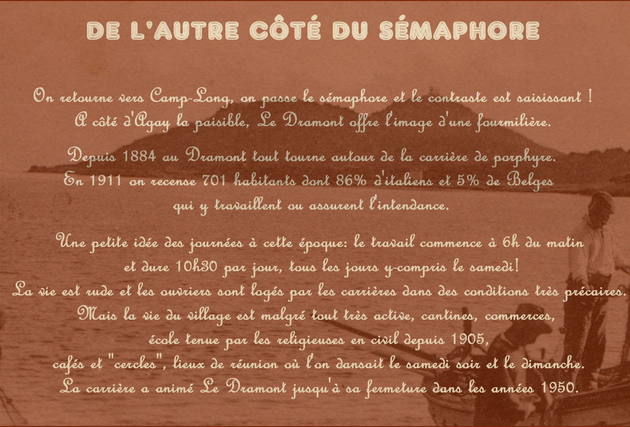 1900 Le Dramont texte
