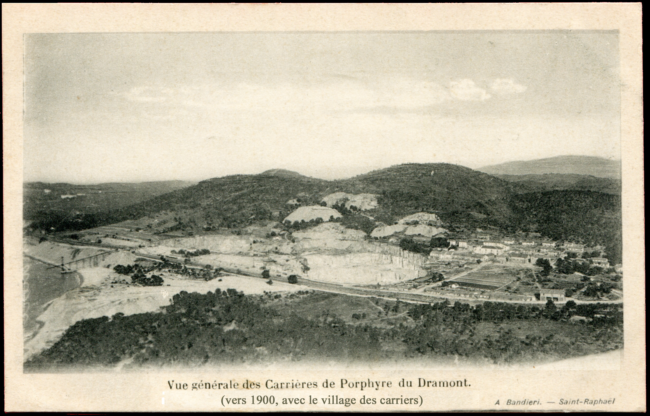 1900 Le Dramont carrires 1