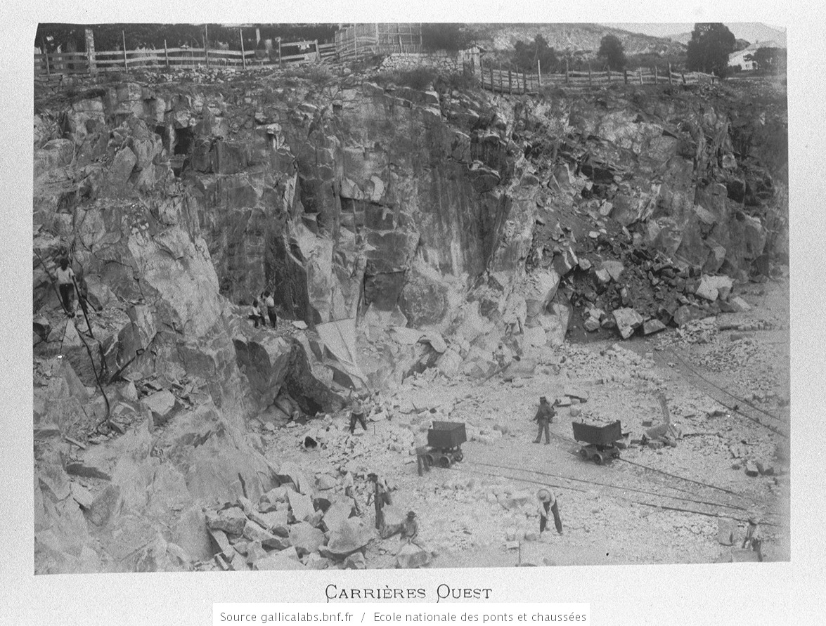 1900 Le Dramont carrires 3